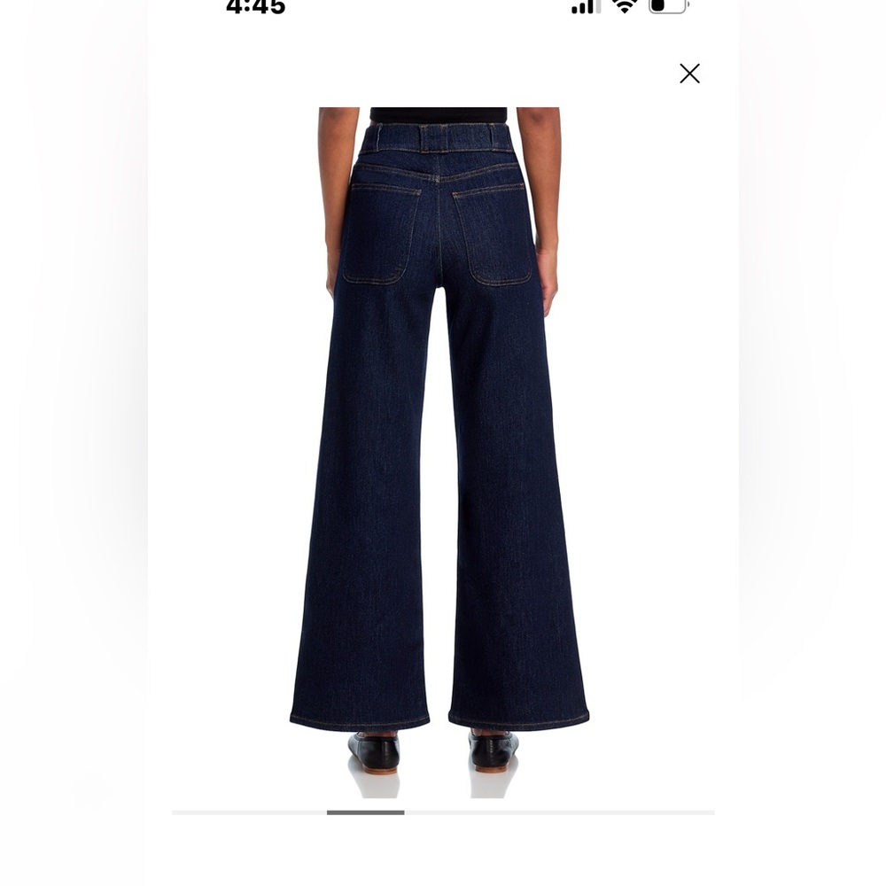 FRAME Denim High Rise Modern Pocket Jean in Rinse, Size 30. - Picture 5 of 15